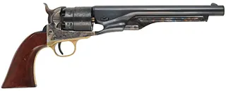 1860 Colt Army Revolver,
.44 caliber, 8" barrel, 
percussion, steel frame, walnut,
used, by A. Uberti & Co.